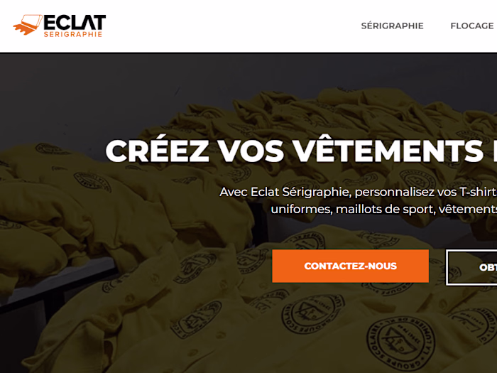 Éclat Sérigraphie - Sérigraphie, Flocage, Transfère, Sublimation