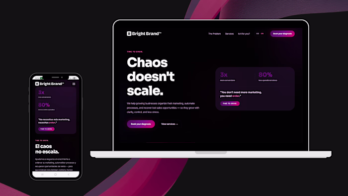 Landing Page Design & Development