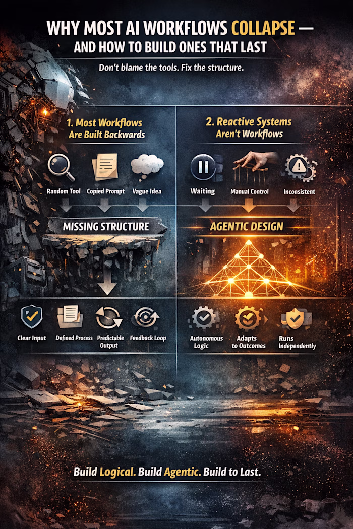 WHY MOST AI WORKFLOWS COLLAPSE