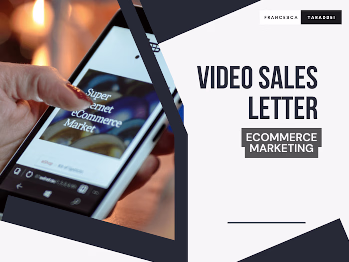 E-commerce Marketing VSL (Video Sales Letter)
