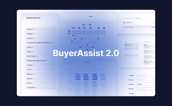 BuyerAssist Relationship-Map