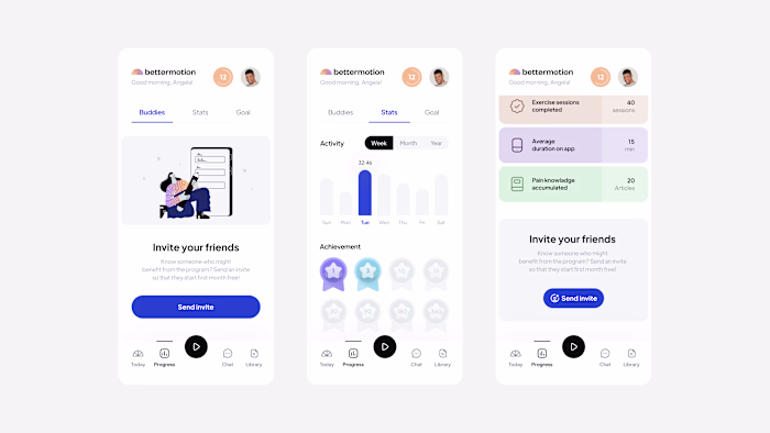Bettermotion — Yoga therapy app