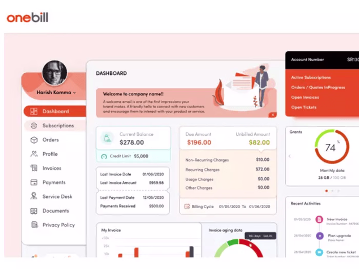 Customer Self-Service Portal development