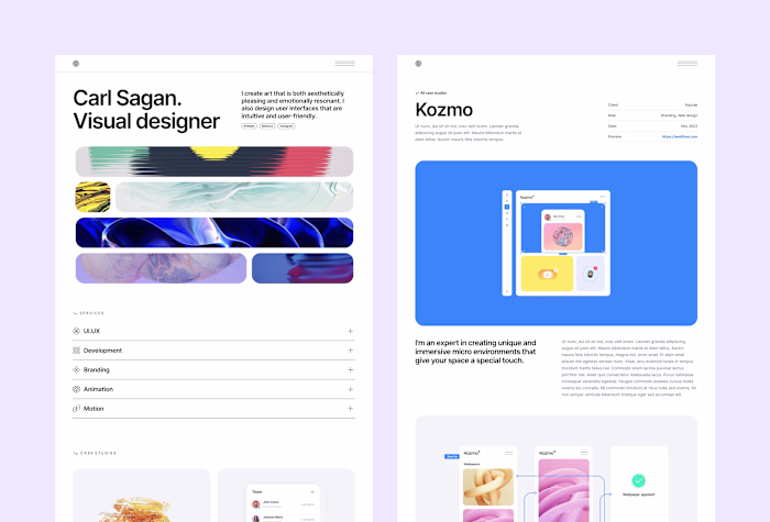 Blnk — Framer Portfolio Website