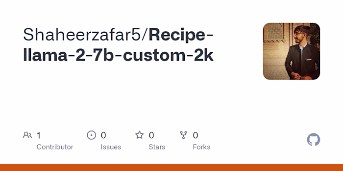 Shaheerzafar5/Recipe-llama-2-7b-custom-2k
