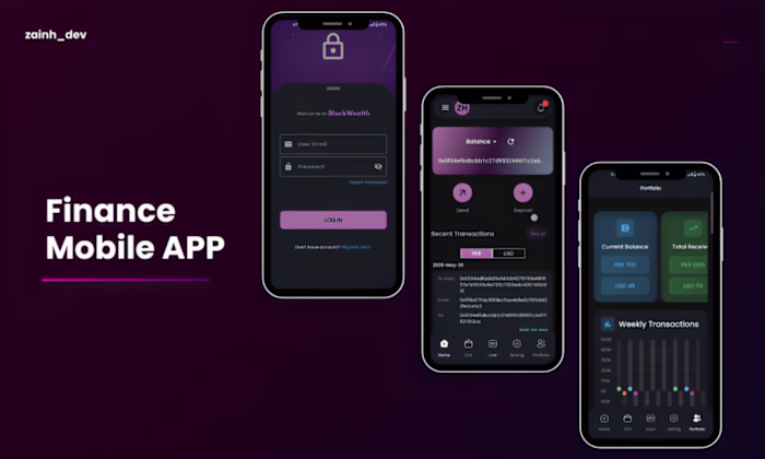 Cross-Platform Decentralized Finance App Development