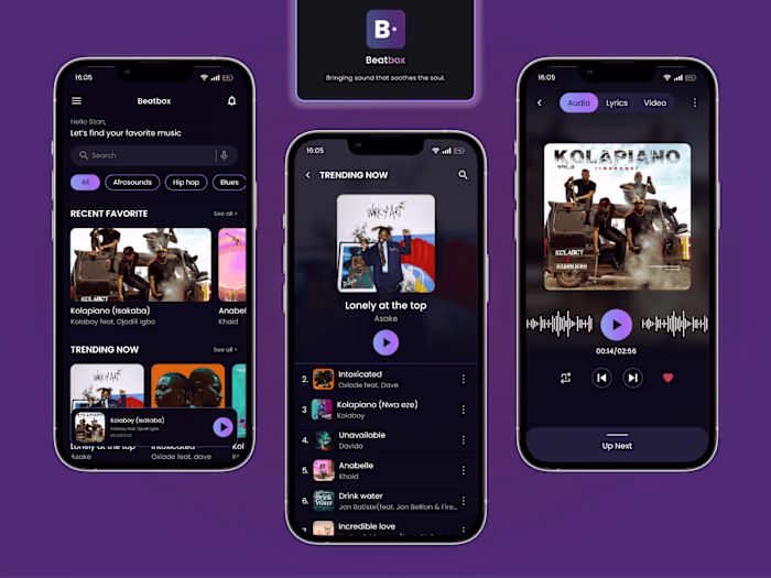 Transforming Music Experience: All-in-One Mobile App Design