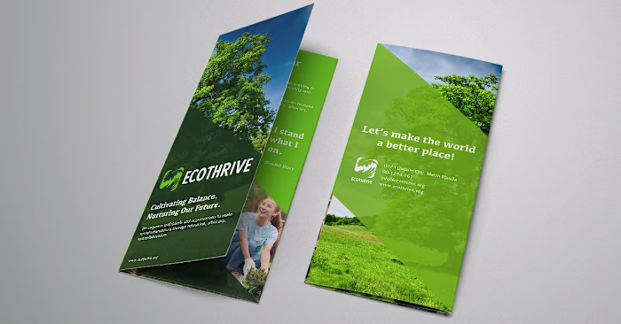 EcoThrive Trifold Flyer