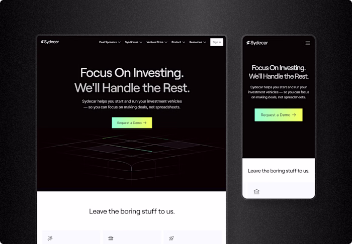 Sydecar.io - Figma Design to Framer Development