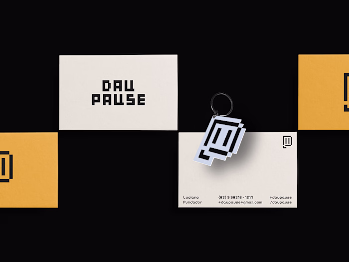 👾 DauPause - Brand Design