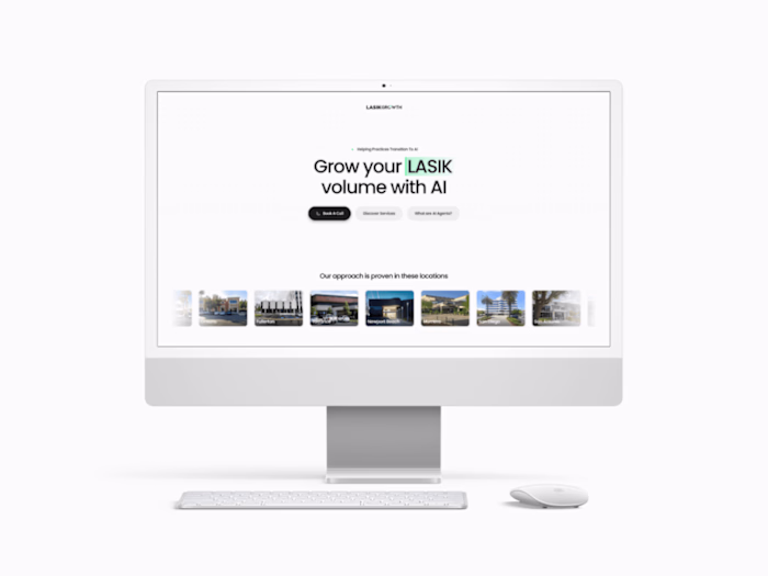 LASIK Growth Landing Page