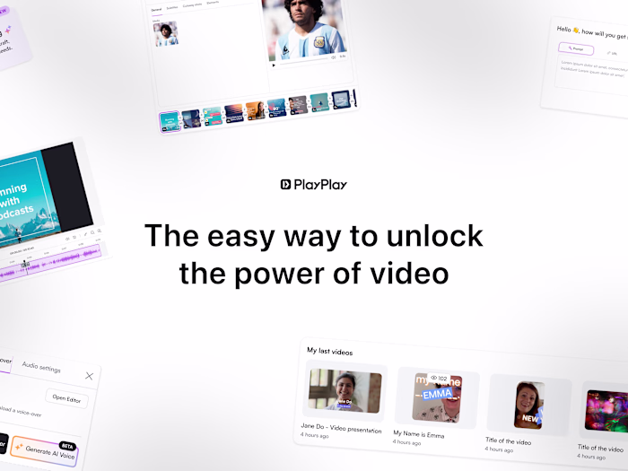 [Web App Design] Using AI to create videos in seconds—not hours.