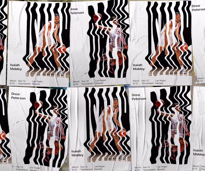 PAC-12 Tournament: USC Poster Design