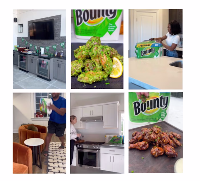 Bounty Is Your Wingman Influencer Campaign