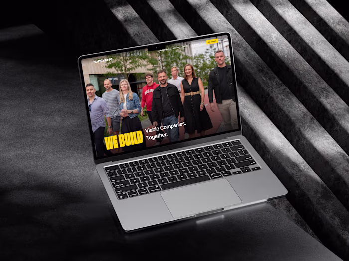 Nomiverse — Venture Capital Website Design