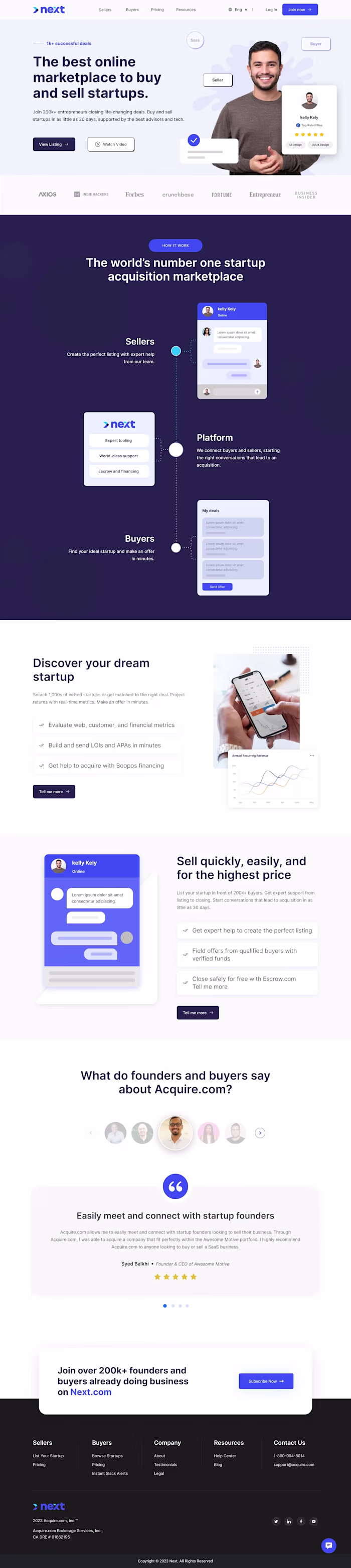 NEXT: Interactive Website Design in Figma