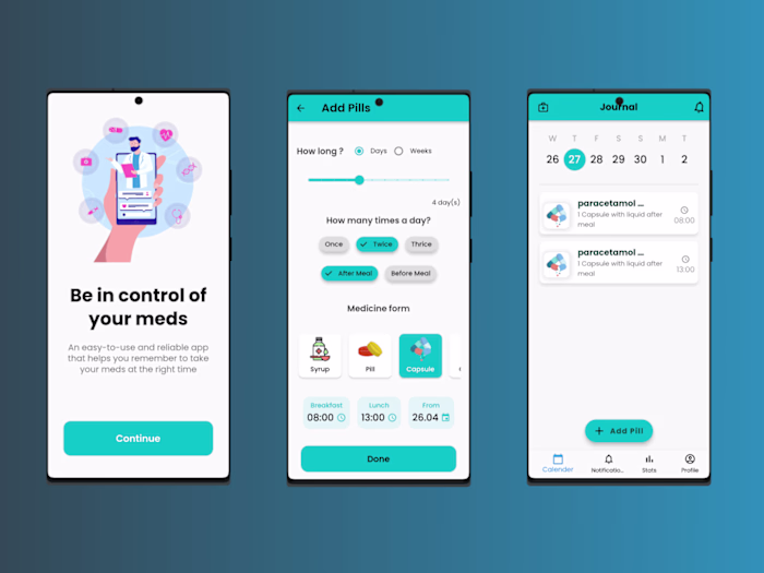 MediMate - a Medicine Tracking App