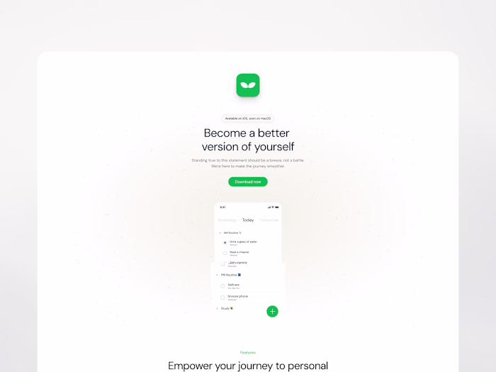 Becoming | Design & Framer Development