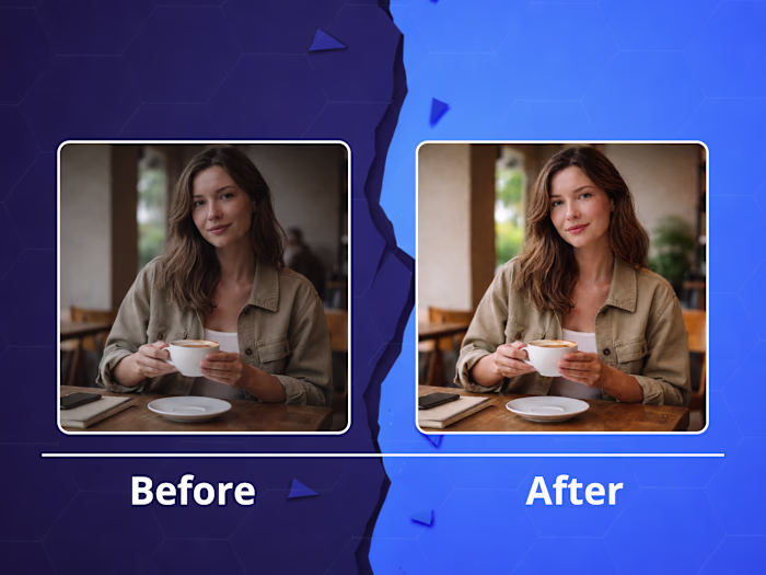 AI Image Enhancement — Raw