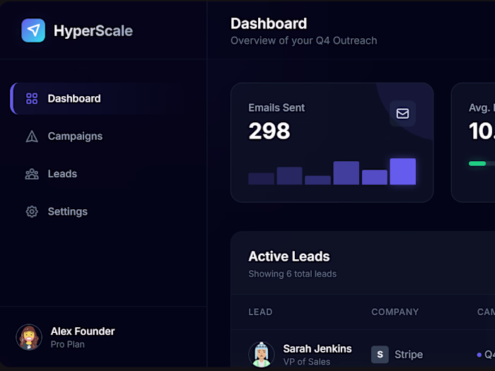 I made enhancements on the cold email app using two differen...