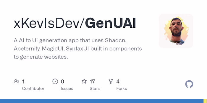 GenUAI Claude Artifacts Fork Development
