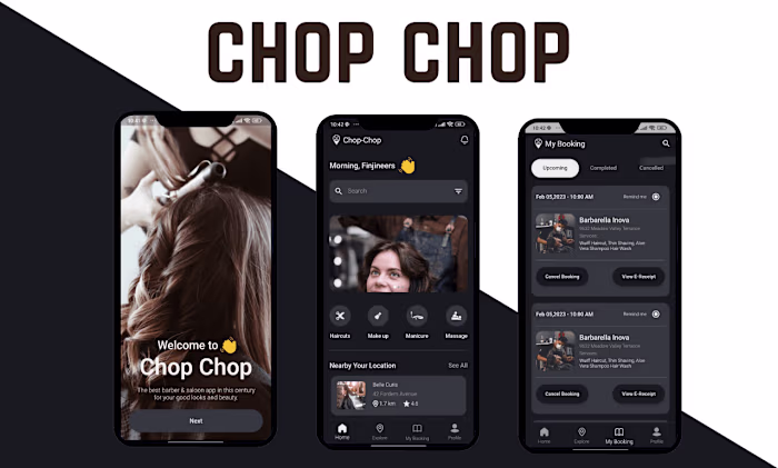 chop chop - A Barber app