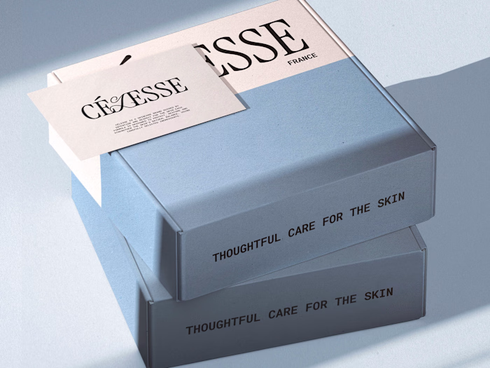 Célesse Brand Identity and Packaging Design