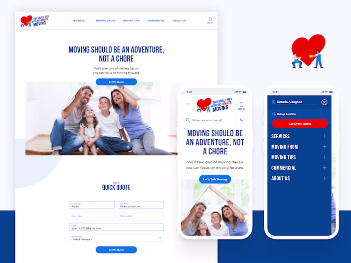 Two Small Men with Big Hearts