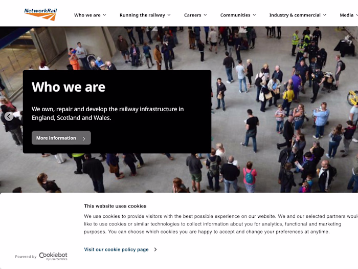 Front End Engineering Project - Network Rail