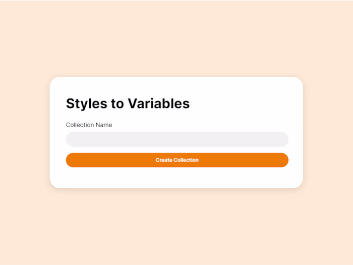 Convert Styles to Variables - Plugin 