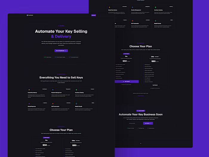 ResellerVault – Automated Reseller & Key Distribution Platform
