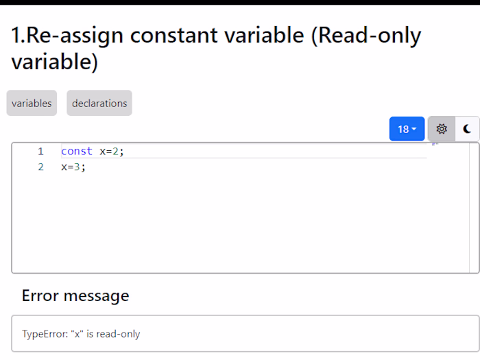 JavaScriptMistakes