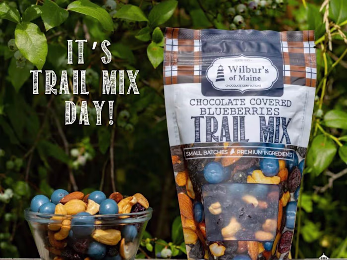 Social media posts for Wilbur's of Maine Chocolate Confections