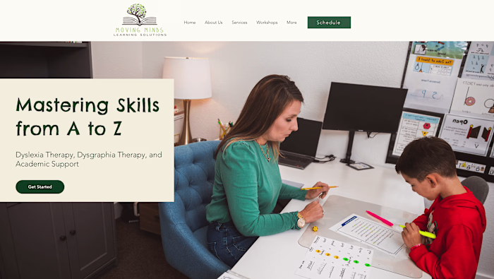 Moving Minds - Brand Launch and Website Build