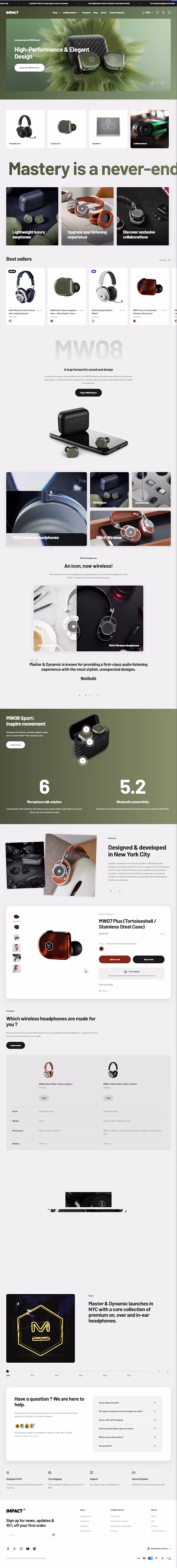 Shopify Impact Theme Store