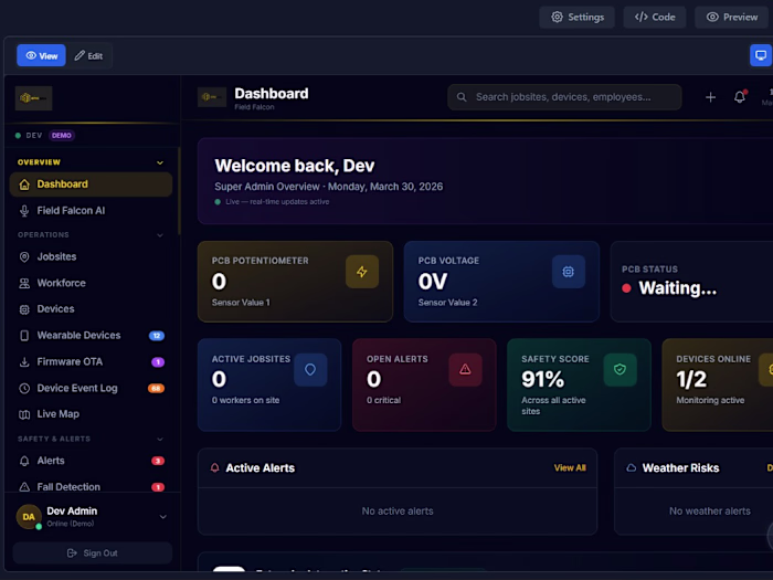 In industrial hardware, a "ping"