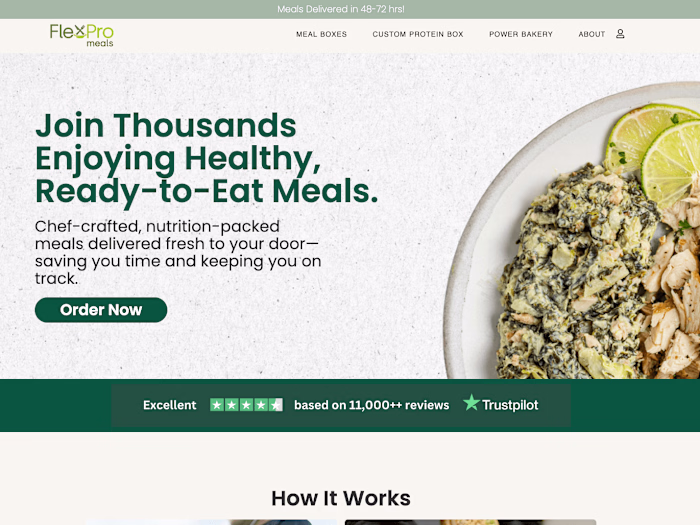 FlexPro Meals - Great Tasting Healthy Meals to Your Doorstep!
