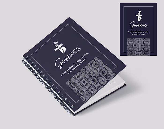 Personal Growth Notebook Designs, Graphic Design 