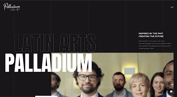 Multi-Page Palladium Latin Art Web Ecosystem Development