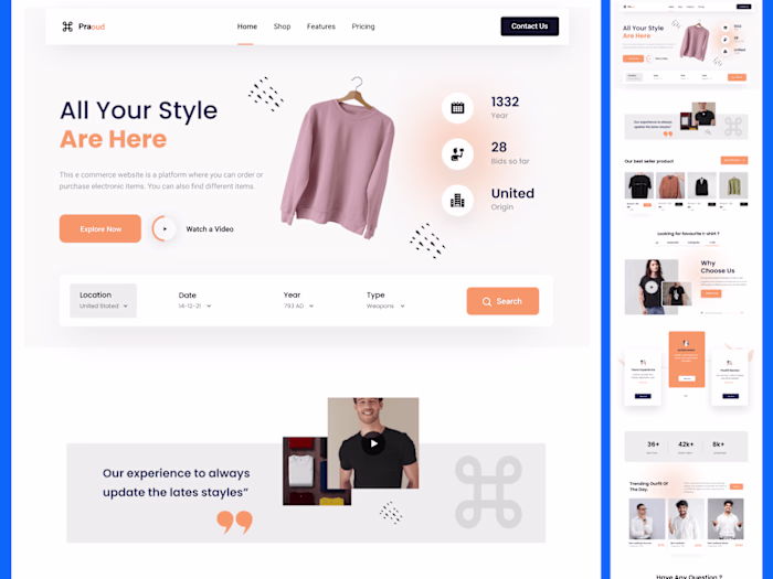 Landing Page Design