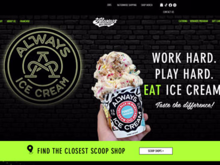Ice Cream with Style Website