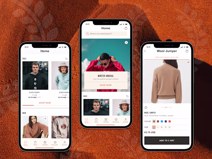 E-commerce App Design