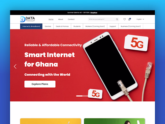 Data Warehouse Smart Internet Solution Design