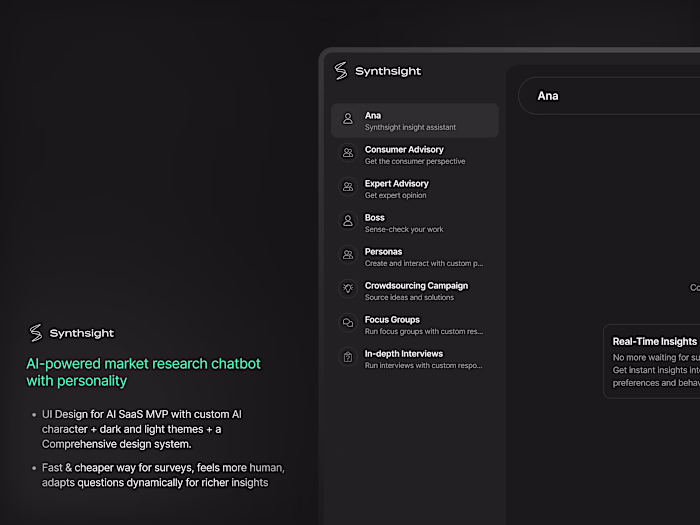 AI-Powered Market Research Chatbot