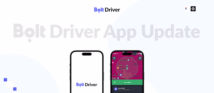 Proposed update on the bolt drivers app (UI/UX DESIGN) 