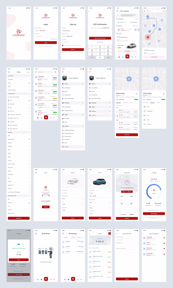 Stunning UI\UX Designs :: Behance