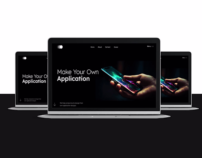 No code Low code website landing page :: Behance