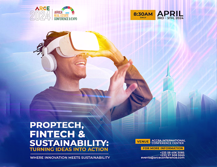 Corporate Real Estate Proptech Event Professional Flyer