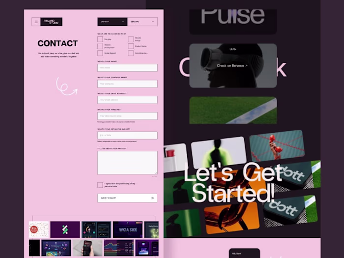 Awwward wining webiste design and development