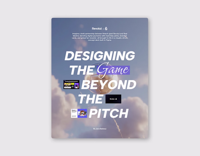 Revolut × Real Madrid — Concept Deck